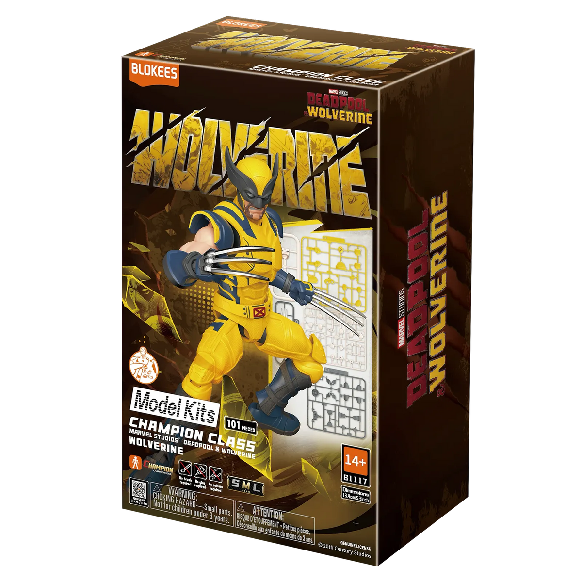 Blokees Marvel Infinity Saga Champion Class 05 Wolverine